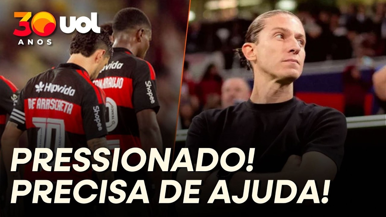 FILIPE LUIS ESTÁ PRESSIONADO E O PRÓPRIO FLAMENGO TEM CULPA! TRAJANO, FABIOLA E GABRIEL DEBATEM!