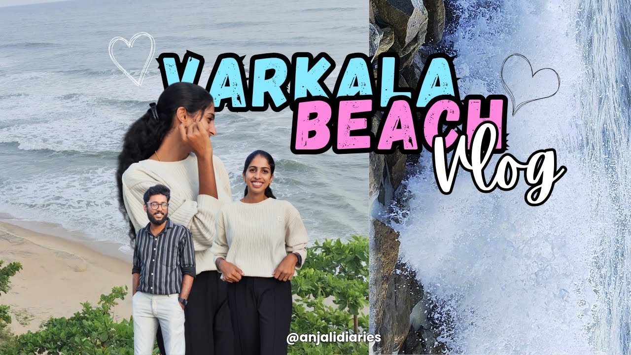Varkala Beach ⛱️  #VarkalaBeach #BeachVlog