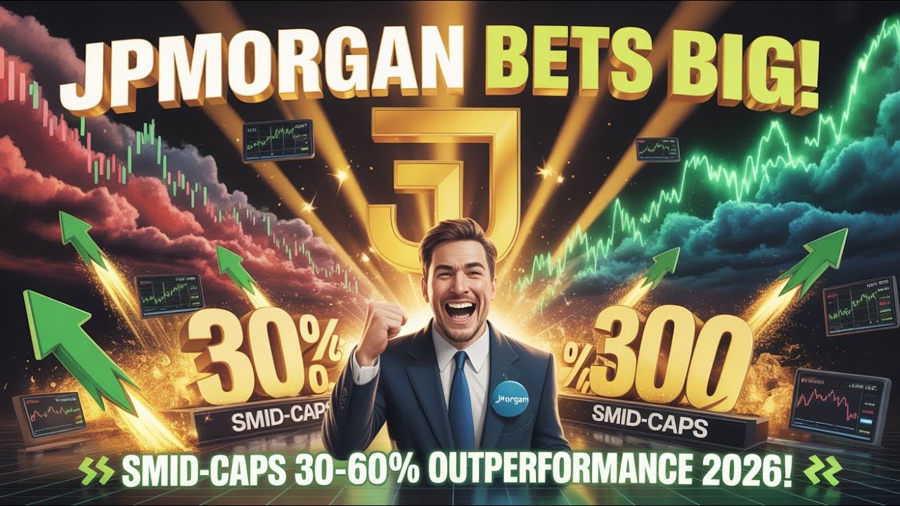 Why JPMorgan is Betting Big on SMid-Caps in 2026! 30-60% Outperformance Expected