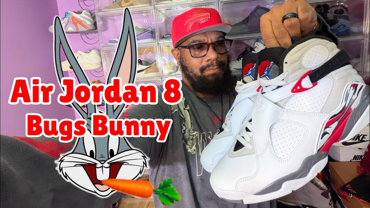 Кроссовки Air Jordan 8 Bugs Bunny! Обязательно нужно купить!? 🥕