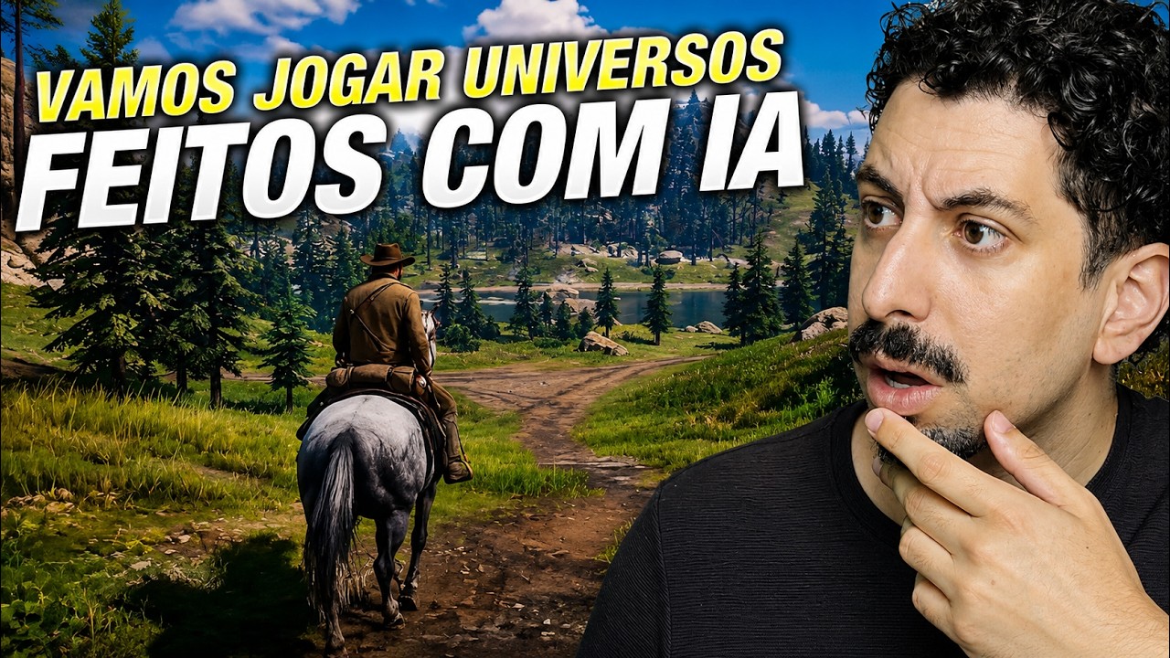 A NOVA IA que cria JOGOS INTEIROS! E não é a do GOOGLE 😱