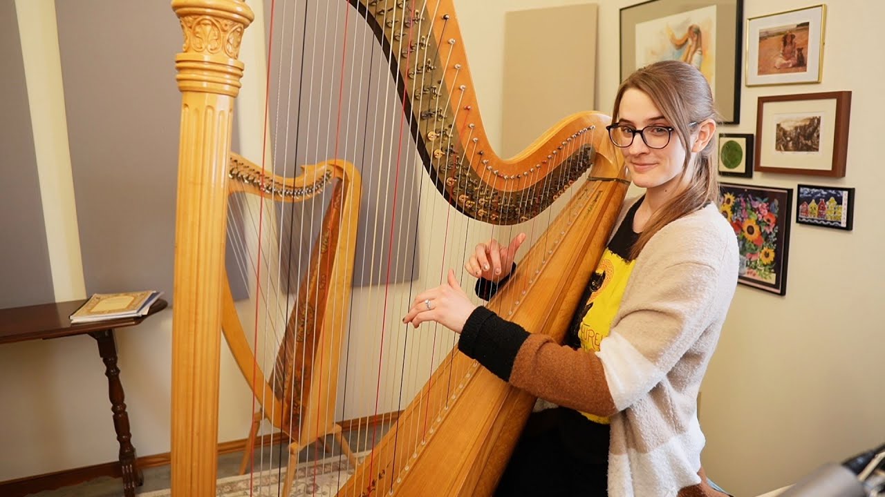 🔴Harp Music to Tackle Your To-Do List To