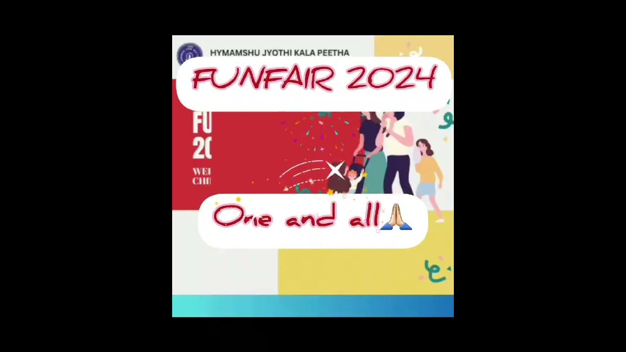 Announcement Teaser | Fun Fair 2024 | 21st July 2024 | Hymamshu Jyothi Kala Peetha
