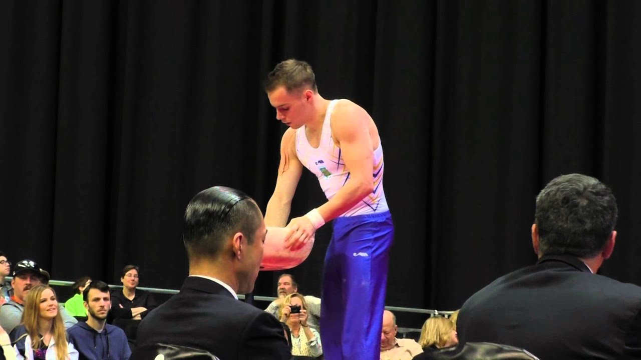 Oleg Verniaiev (UKR) – Pommel Horse – 2015 AT&T American Cup