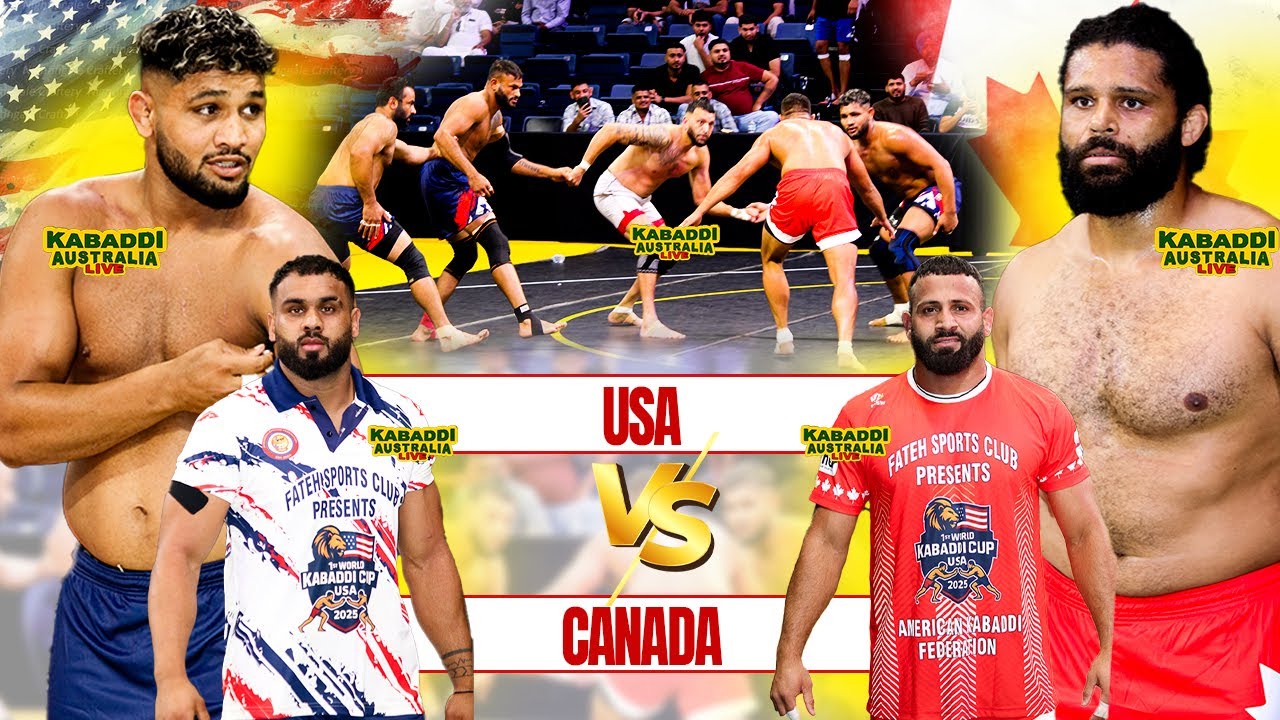 [SUPER] USA vs CANADA | MATCH 2 | KABADDI WORLD CUP USA 2025 | 5 Oct 2025