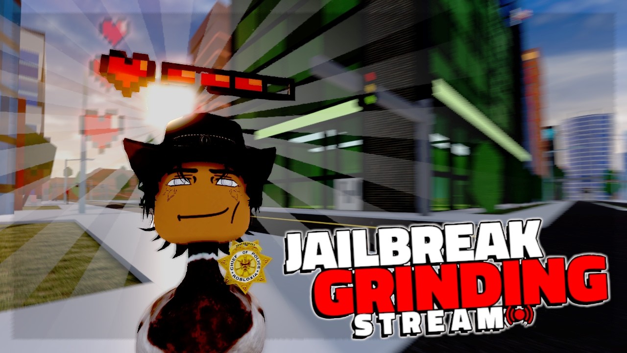GOOOD MORNING DOOOOOOOOOOOOOOOD | DOING JAILBREAK DARES (Roblox Jailbreak) LIVE 🔴