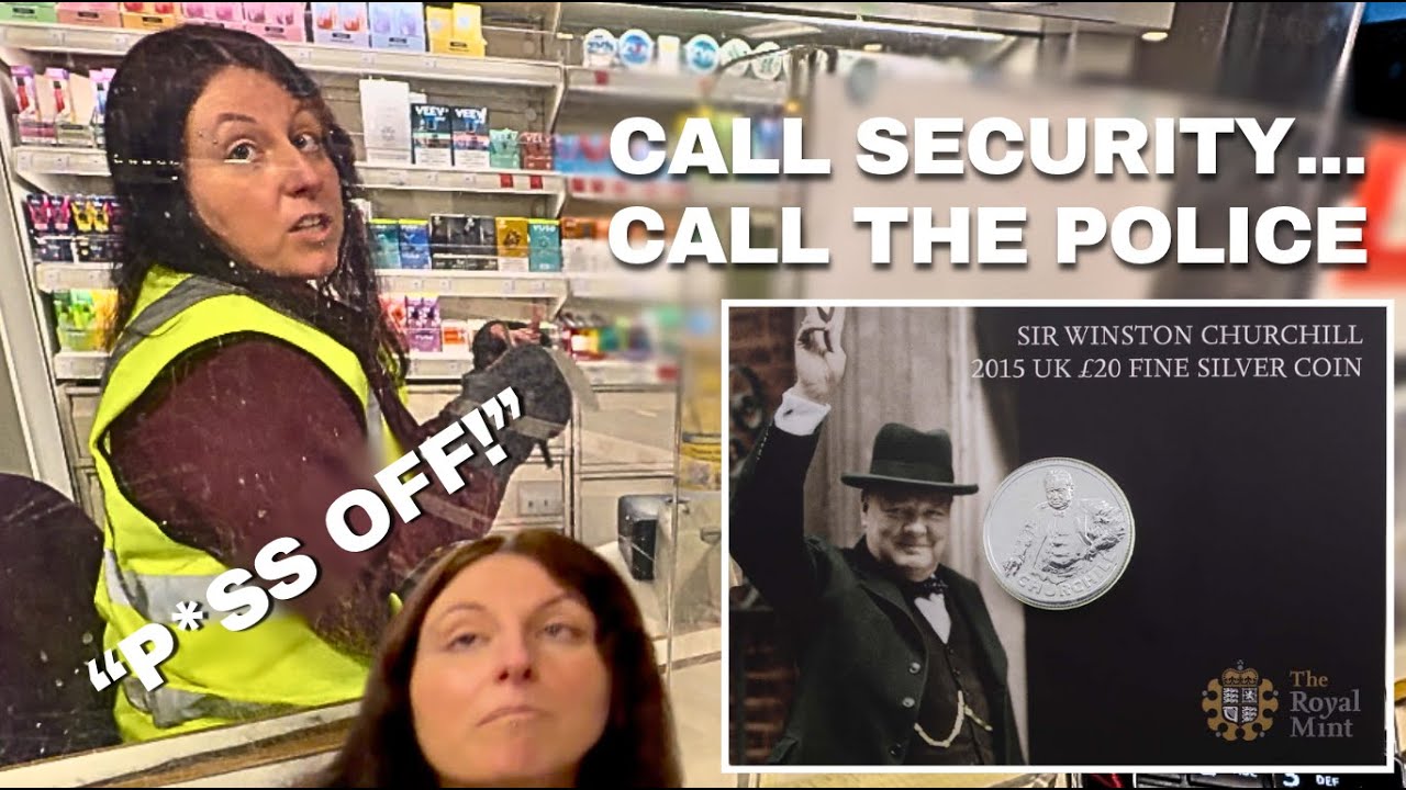 Toxic Sainsbury's Staff Threaten Police For Using Cash