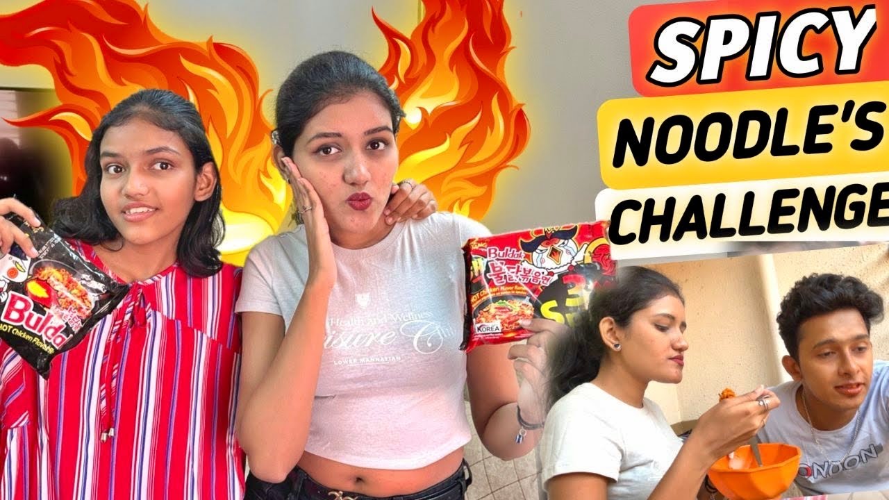 3X Spicy Noodles Challenge 🔥