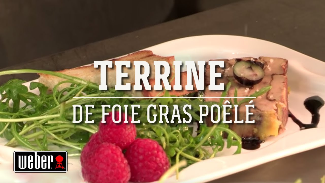 Terrine de foie gras poêlé | Les recettes de la Grill Academy