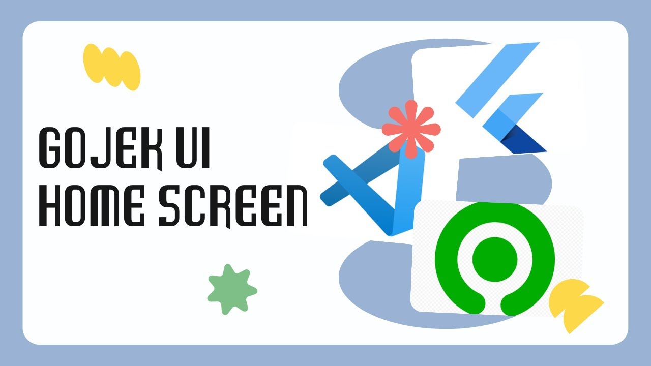 Flutter UI Menginstall Assets dan Dependencies | Gojek Home Screen - Part 4 & 5