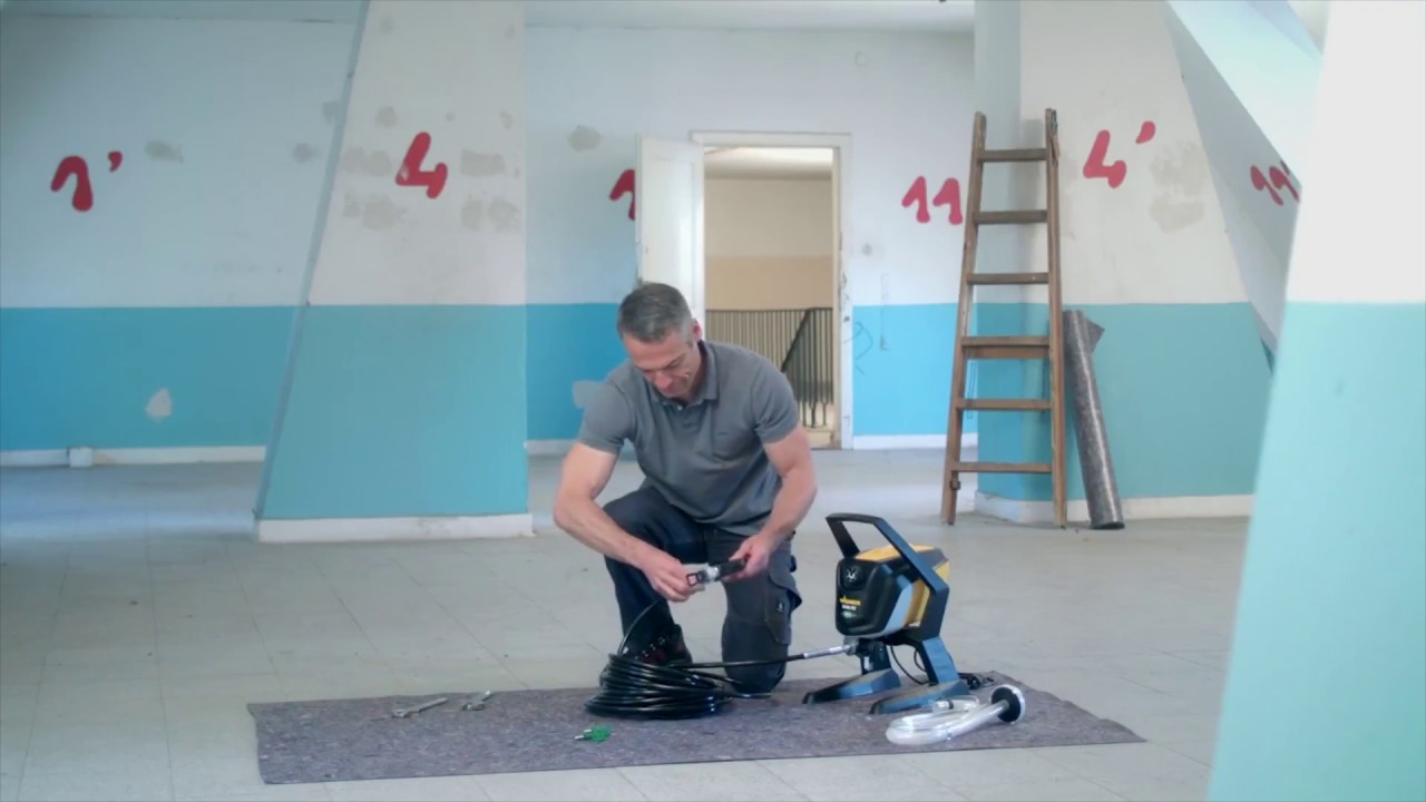 Wagner Airless Control Pro 250R — как настроить