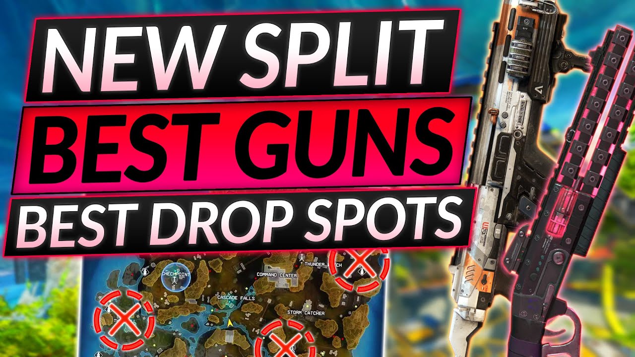 NEW Split 2 BEST LEGENDS, WEAPONS and DROP SPOTS - 4 BROKEN TIPS - Apex Legends Guide