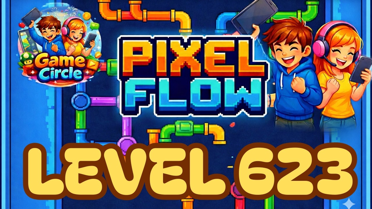 Pixel flow©  - Level 623 - solution