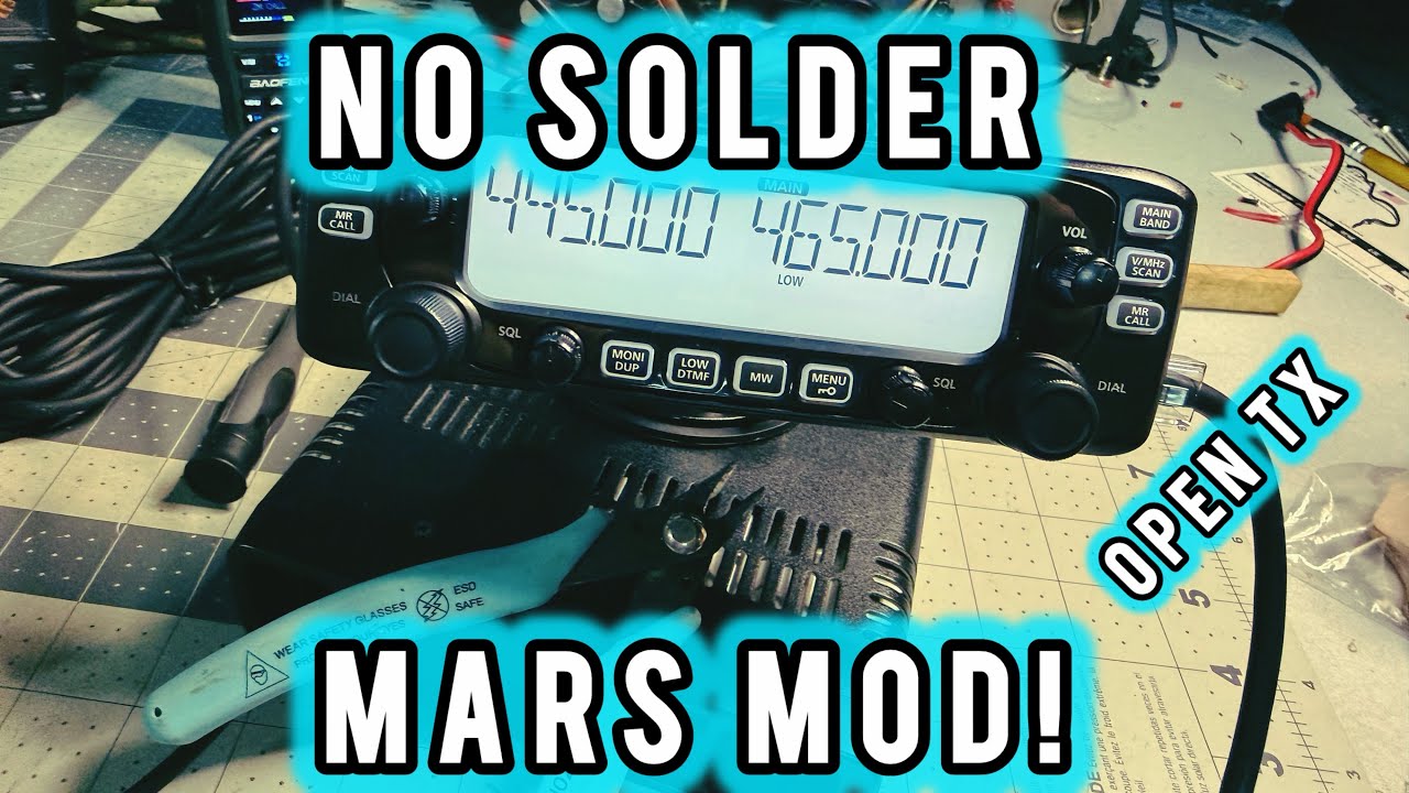Модификация Mars для Icom 2370A без пайки
