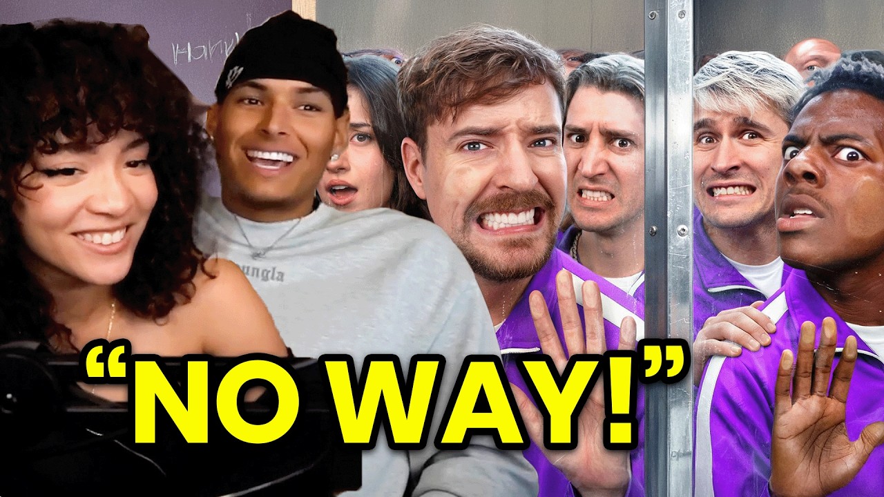 Cinna & Marlon reacts to MrBeast 50 Streamers Fight for $1,000,000
