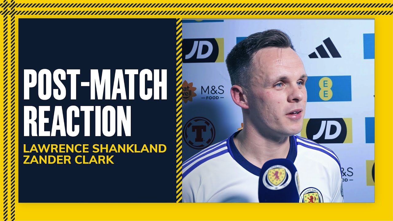 Lawrence Shankland & Zander Clark Post-Match | Georgia 2-2 Scotland | Scotland National Team