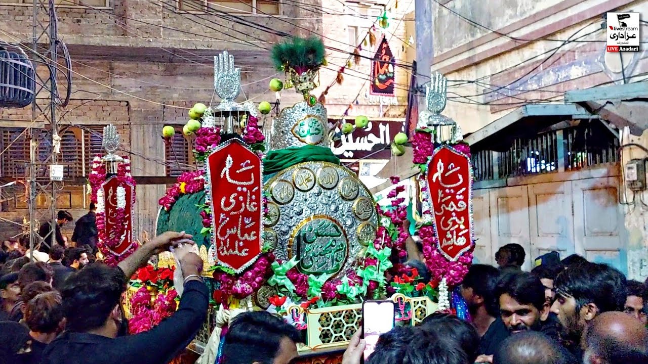 Taboot Baramadgi Mola Hassan (as) | 28 Saffar1443-2021 | @ Jamal Shah Ka Pir Hyderabad Sindh 🇵🇰