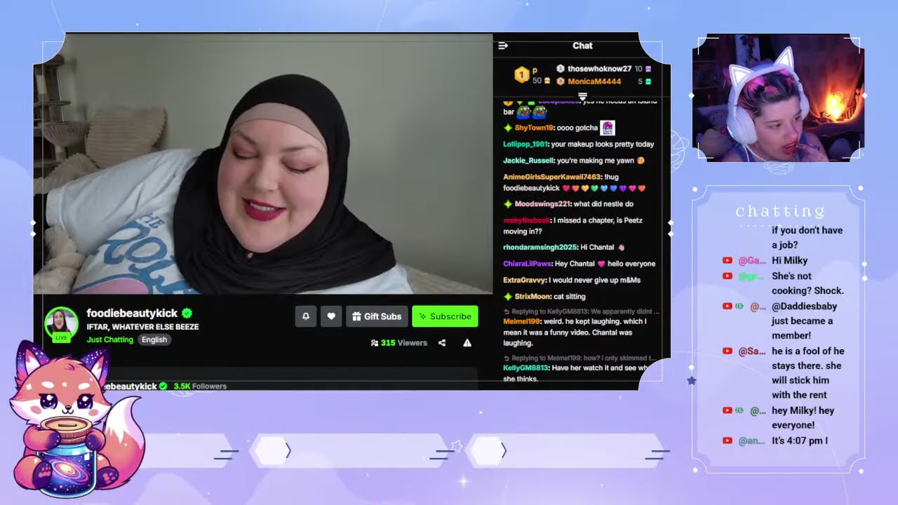 FOODIE BEAUTY IS LIVE -  LETS WATCH!