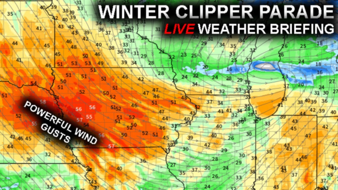 Winter Clipper Parade - Live Weather Briefing (Dec. 9, 2025)