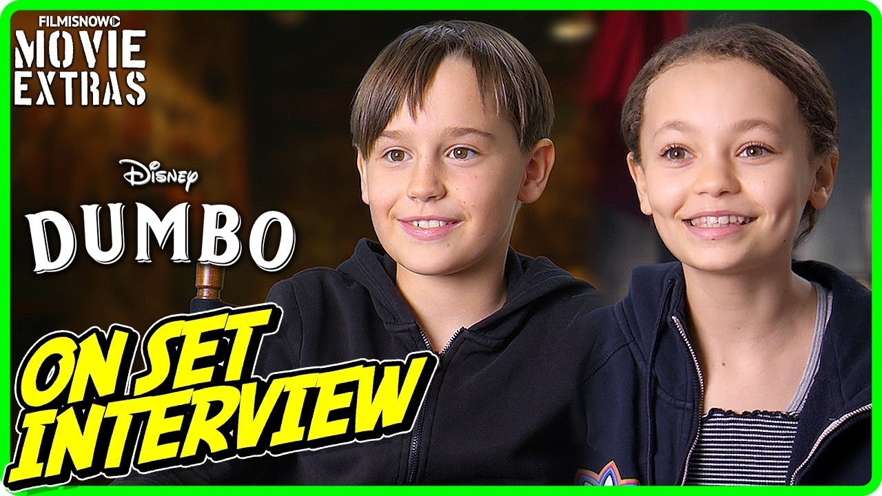 DUMBO | On-set Interview with Finley Hobbins 
