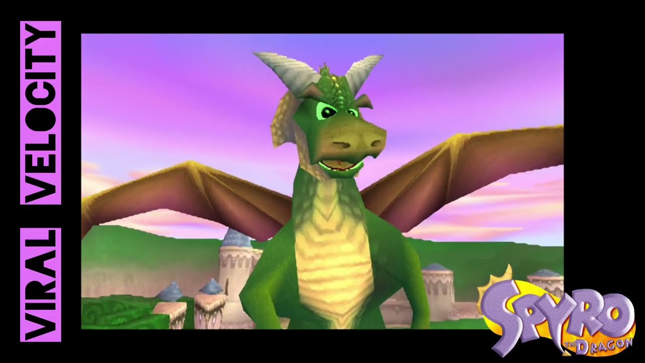 Jugando a la Demo de Spyro The Dragon de 1998