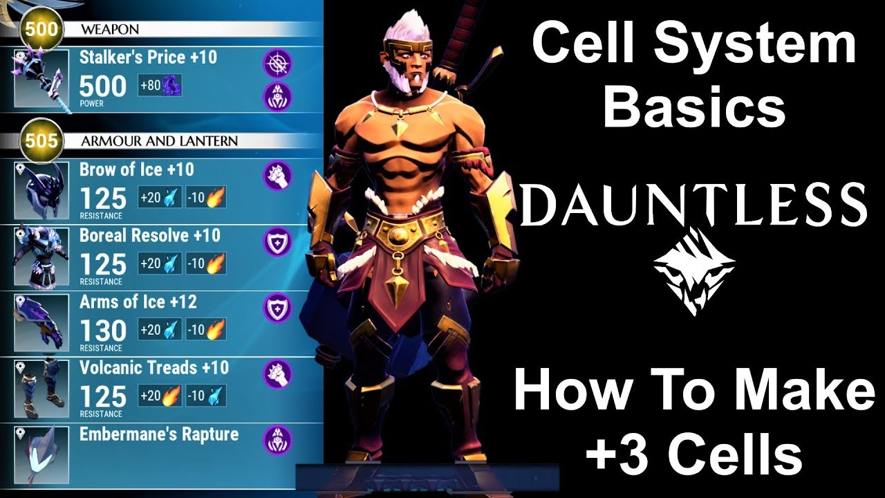 Cell System & How to Make +3 Cells DAUNTLESS (0.7.1) Game Basics