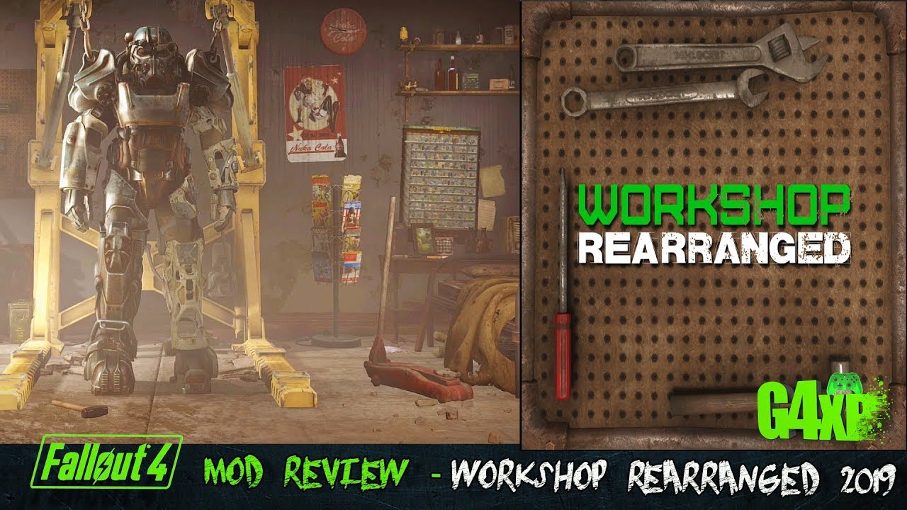 Fallout 4 Mod Review - Workshop Rearranged 2019