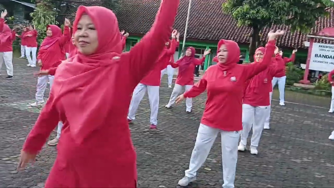 Akhad 1 Fèbruari 2026, Senam Bersama STI Sasana Lestari Bandarjo UngBar💪🏻
