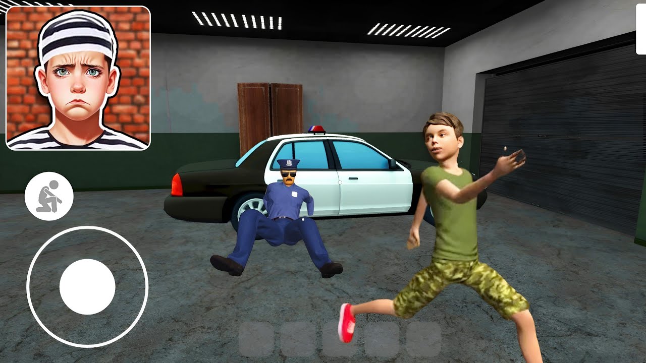 Schoolboy Prison Escape - Car Escape Full Gameplay