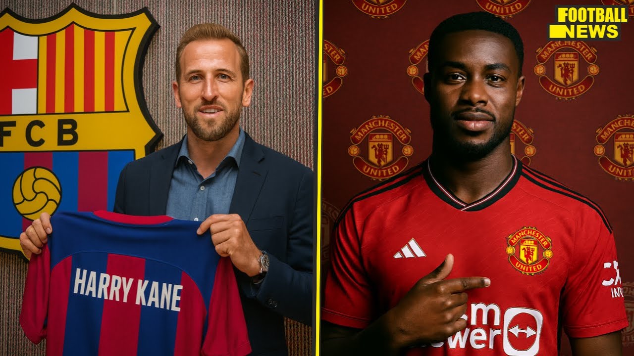 Kane TRANSFER! Gu&eacute;hi to Man Utd! Ronaldo VS Messi!