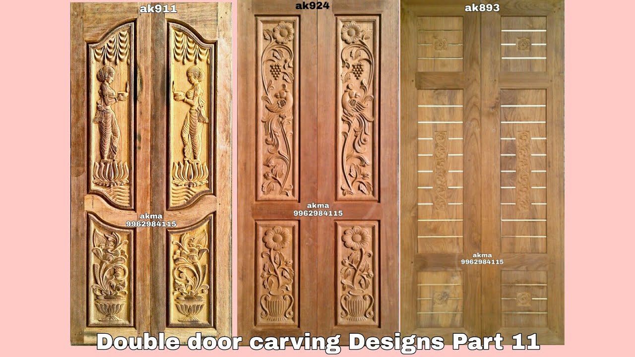 Double door carving Designs Part 11| Latest main entrance double door design for home.