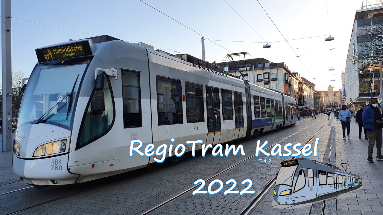 RegioTram Kassel 2022  | Teil 2 | 4K 60fps (UHD)
