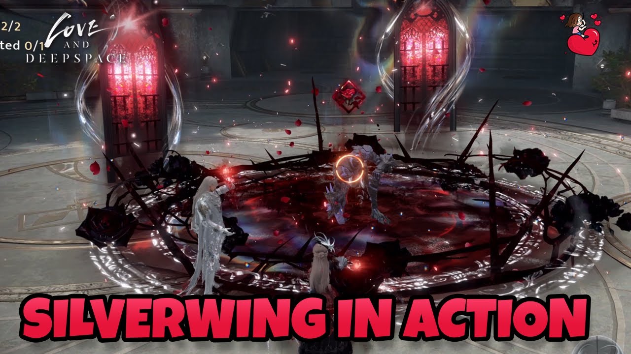 Love and Deepspace - Sylus: Silverwing Fiend - Special Attacks Animated in Battles