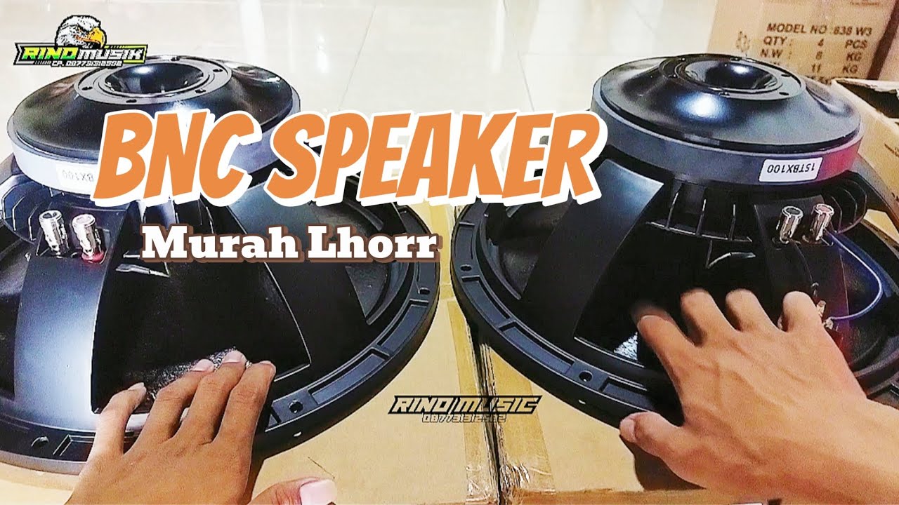 REVIEW//SPEAKER 15 INCH BNC 15TBX100 VC 3 INC TERMURAH LHORR
