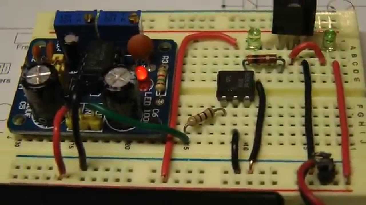 555 Test Bed / Component tester / Cap dump