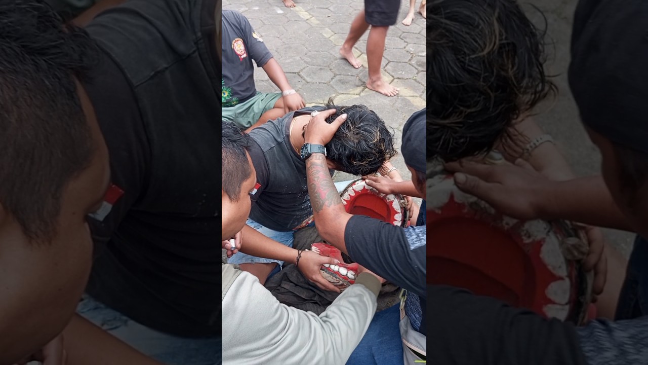 healing of possession &bull; kesurupan penunggu barongan