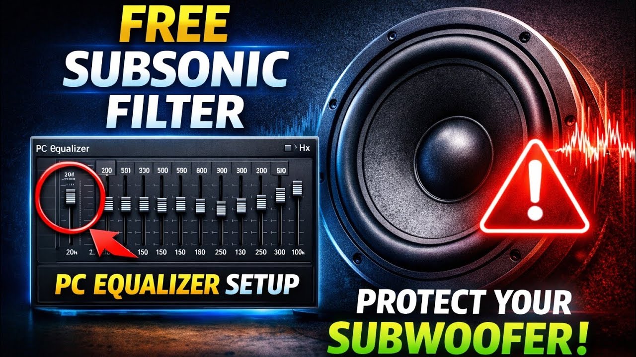 FREE Subsonic Filter | Protect Subwoofer from  over excursion and damage | hindi.