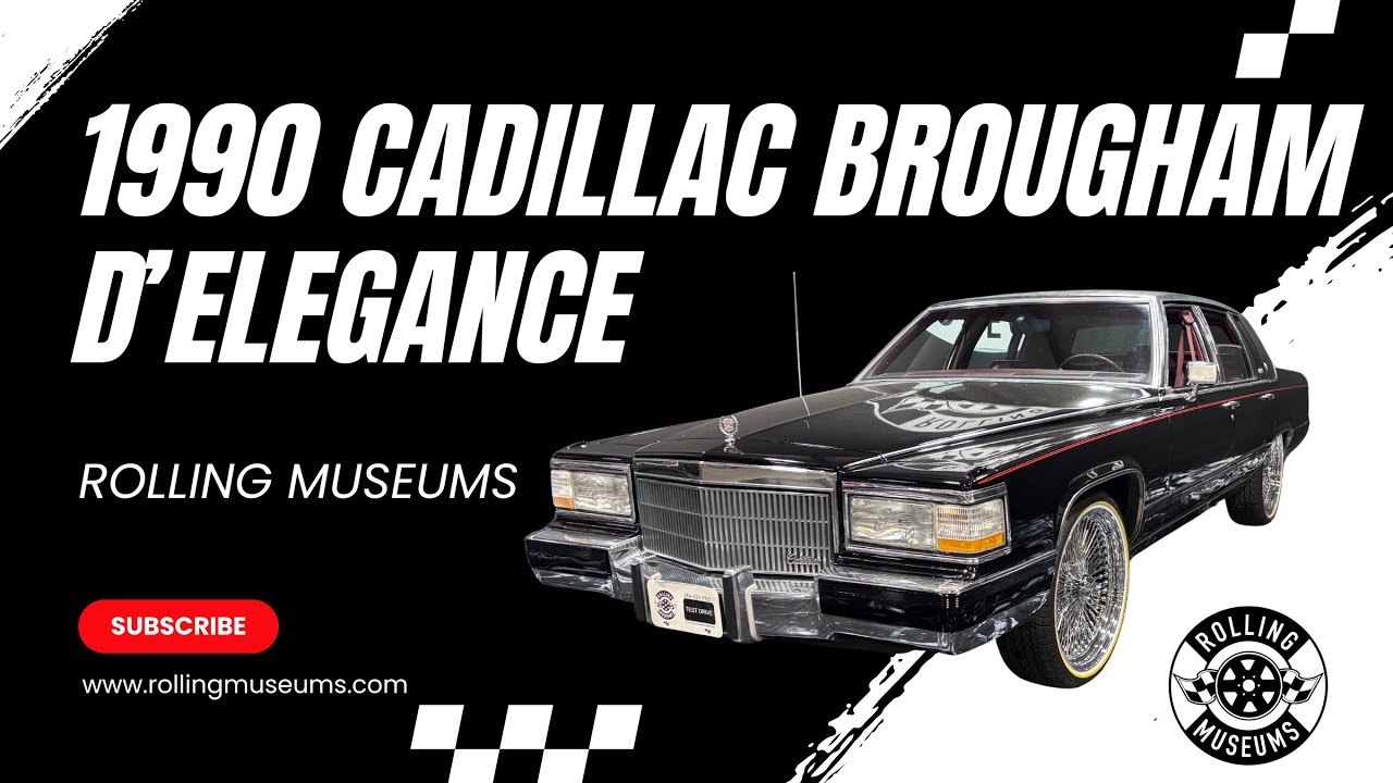 Cadillac Brougham D'Elegance 1990 года