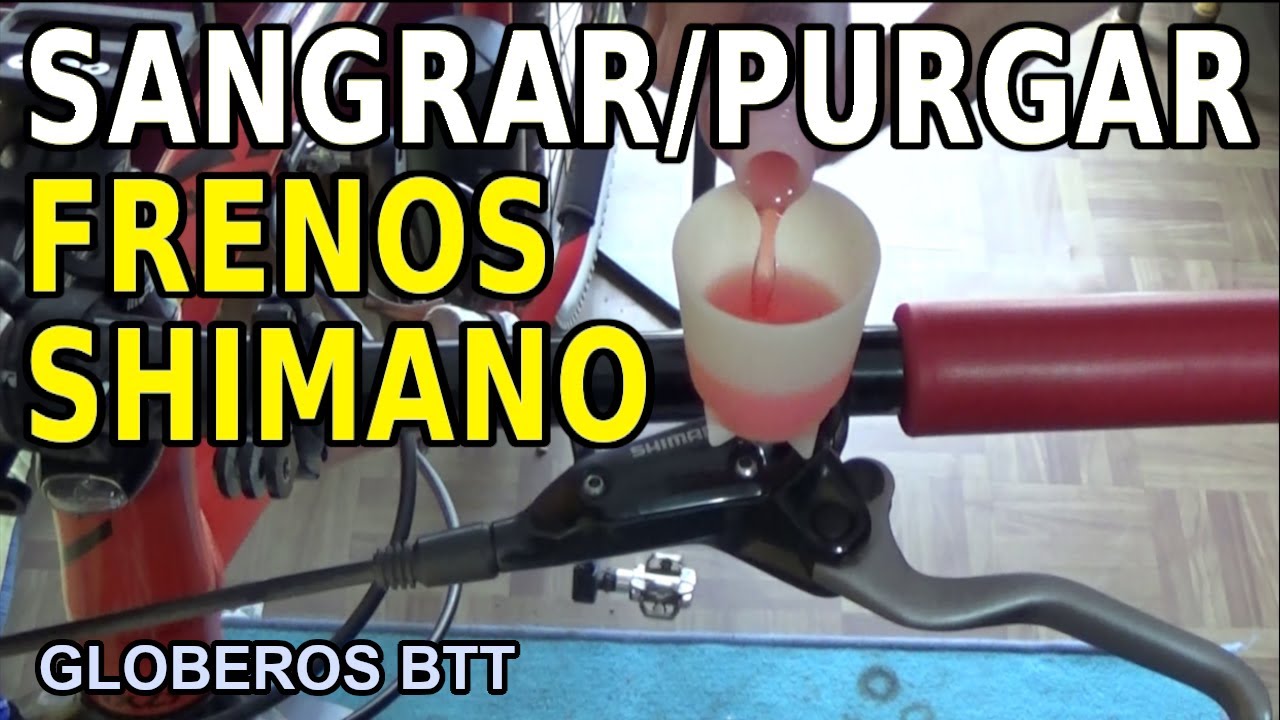 Sangrar o purgar los frenos hidraulicos Shimano Deore y XT | Mecanica MTB