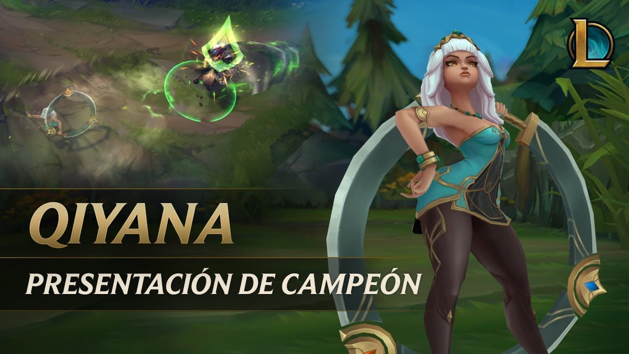 Presentación de campeón de Qiyana | Jugabilidad - League of Legends