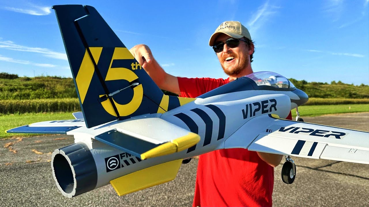 100mph RC Jet!!! FMS Viper V2 - 15th Anniversary Edition