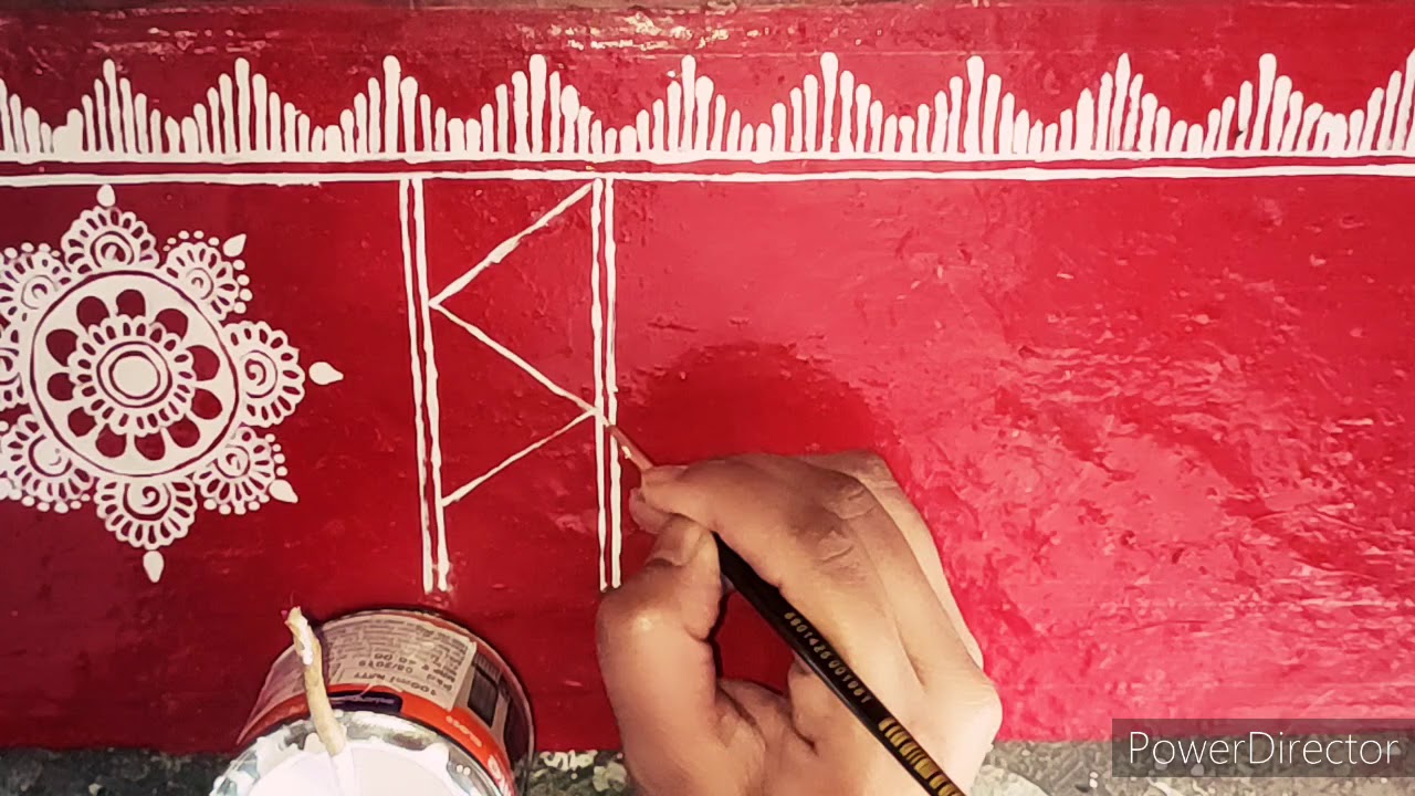 HOW TO MAKE AIPAN DESIGN | AIPAN ART | STEP BY STEP TUTORIAL