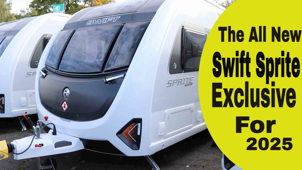 The New Swift Sprite Exclusive Caravan for 2025