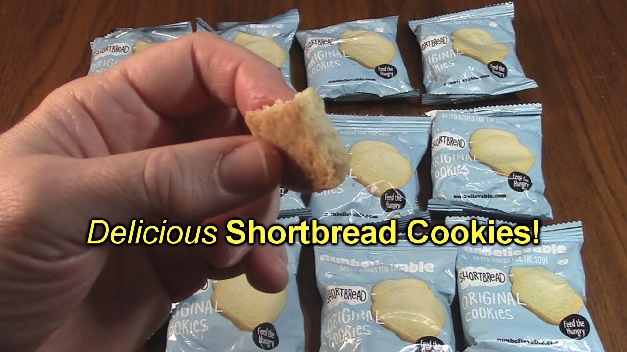 Nunbelievable Original Shortbread Cookies | Non GMO No Artificial Flavors or Preservative REVIEW