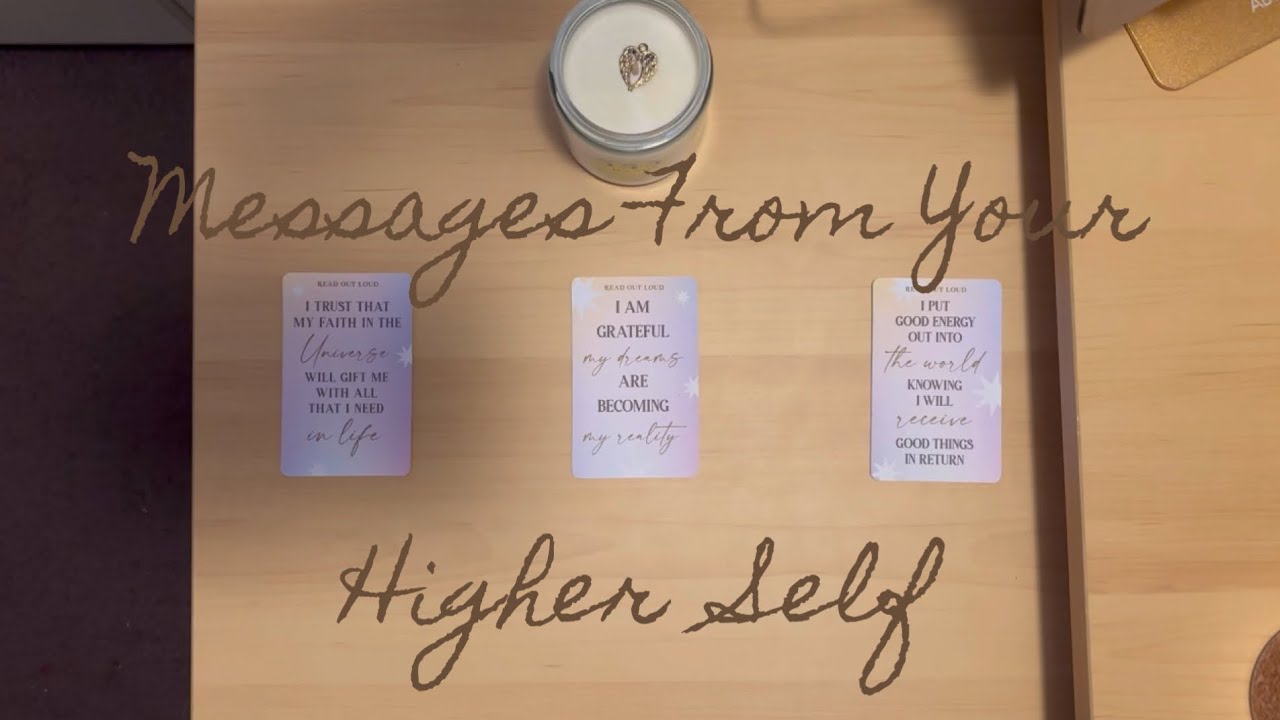 Messages From Your Higher Self 💕 Pick A Card Reading