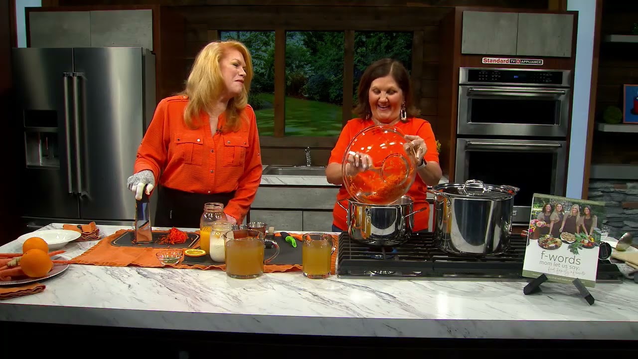 Sharon Peddie Makes Carrot Orange & Ginger Soup