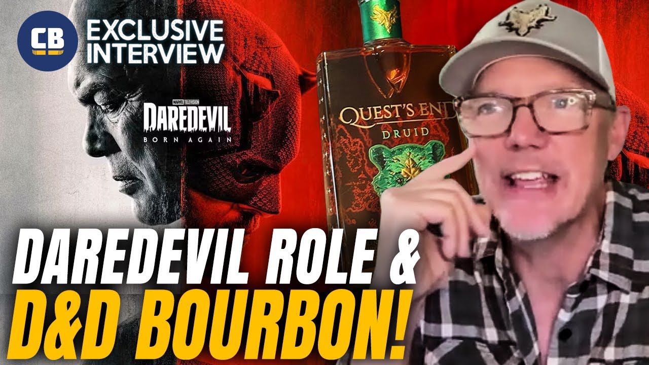 Matthew Lillard Talks Daredevil Born Again Role And D&D Based Bourbon! Exclusive Interview