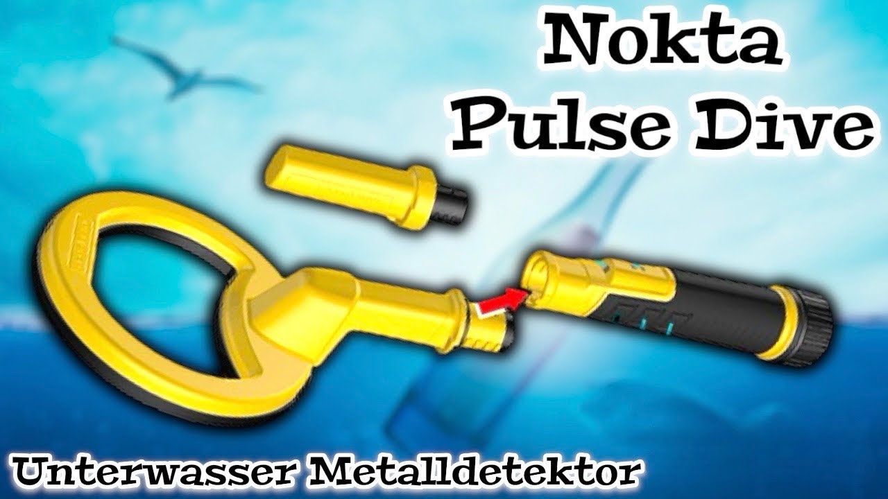 Der Nokta Pulse Dive. Schnell und effektiv Schmuck und Münzen finden.