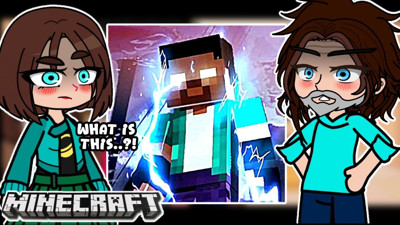 Minecraft movie React to Herobrine |🇺🇲🇧🇷🇪🇸||Minecraft |Created by: Rethwhite