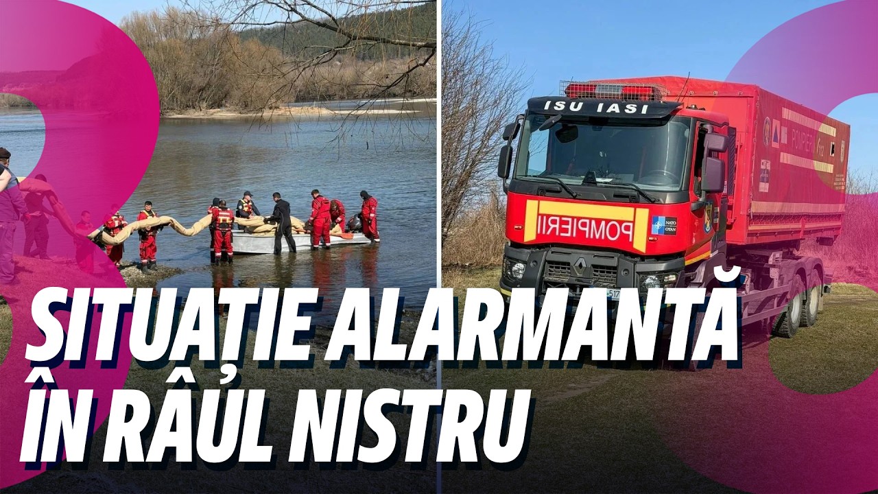 Știri: Situație alarmantă, în râul Nistru /Motorina va costa mai mult ca benzina /13.03.2026